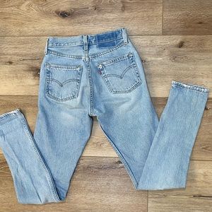 True Vintage 501s w/custom tapered leg